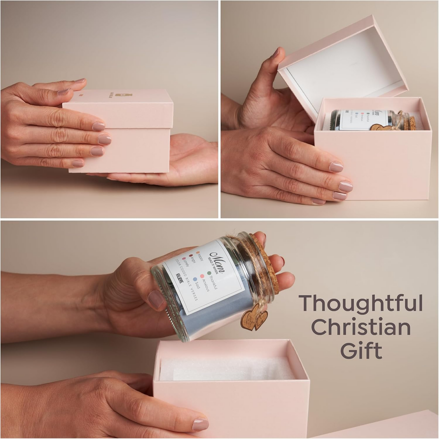 BLIEVE - Jar of Bible Verses (Gift Box Included)