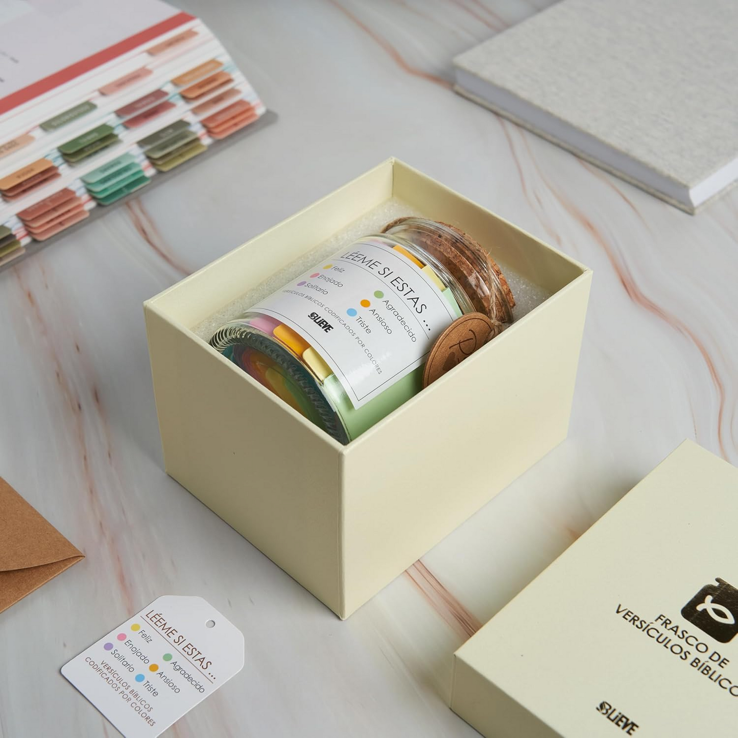 BLIEVE - Jar of Bible Verses (Gift Box Included)