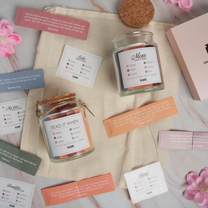 BLIEVE - Jar of Bible Verses (Gift Box Included)