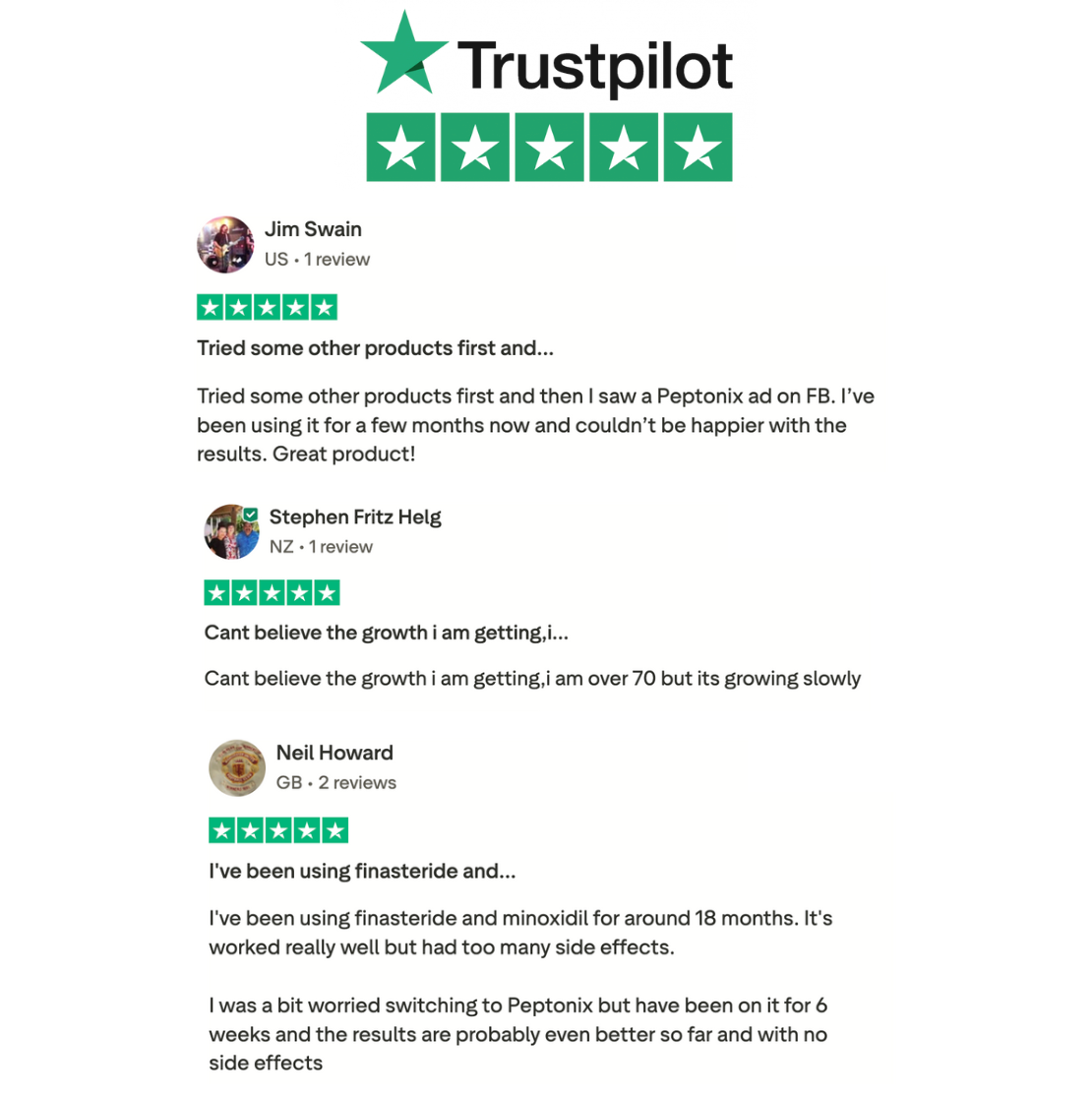 Clinically Backed Hair Regrowth Serum Without Side Effects